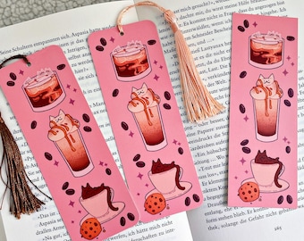 Coffee Cats Bookmark
