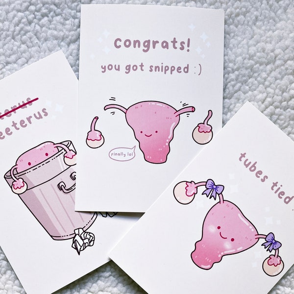 Sterilization Congratulations Card