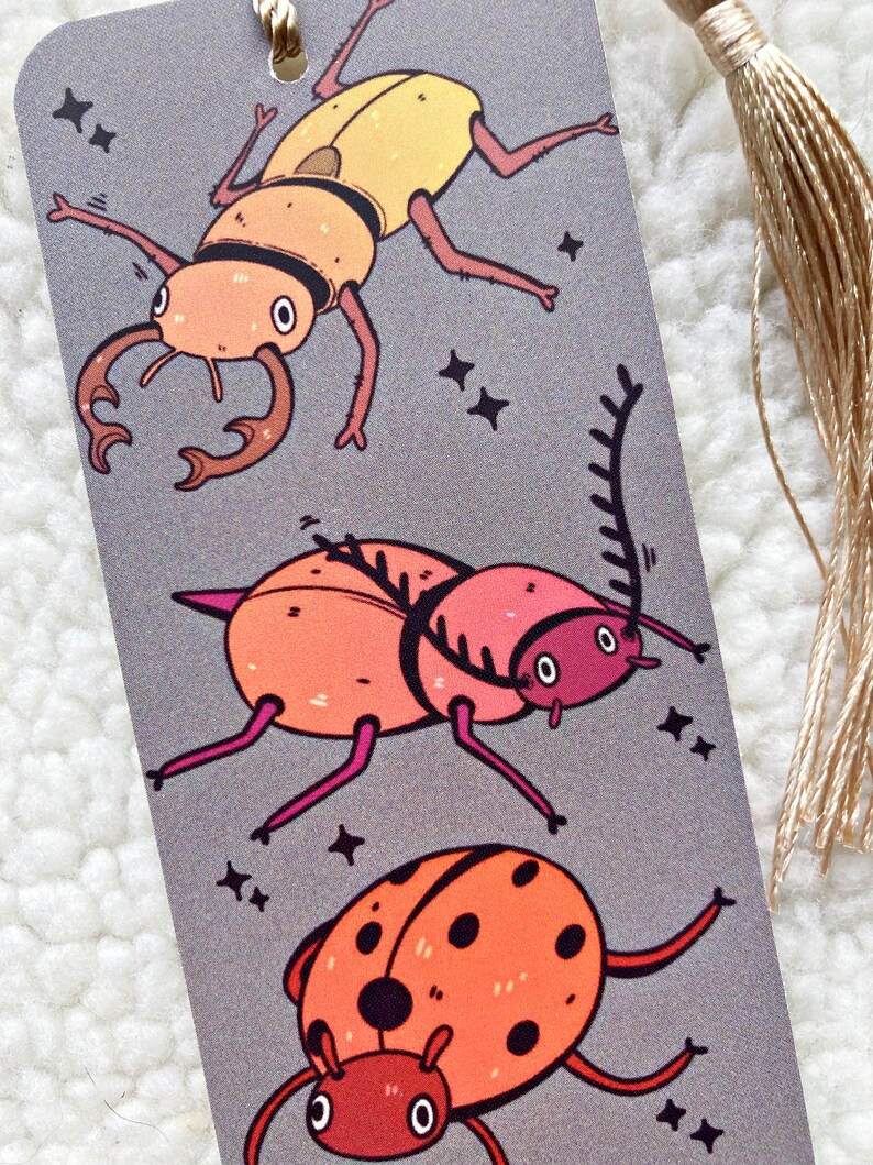 Bug Friends Bookmark - Etsy