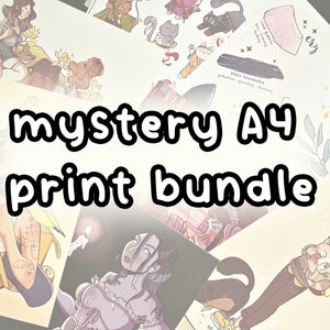 Mystery A4 Print Bundle