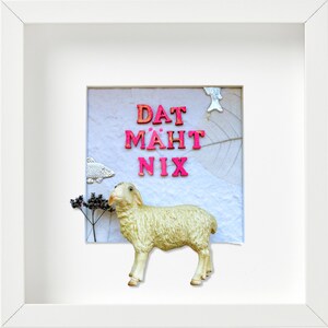 3D-Lustige Köln Geschenkidee | SCHMUNZELKISTEN-"Dat mäht nix 2" | Geburtstagsgeschenk Freunde Familie Liebe Handmade Kölsch Kunstobjekt Deko