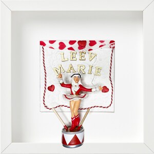 3D-Lustige Köln Geschenkidee | SCHMUNZELKISTEN-"Leev Marie" | Geburtstagsgeschenk Freunde Familie Liebe Handmade Kölsch Kunstobjekt Deko