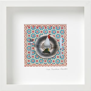 3D-Geschenkidee Kunstobjekt Köln | SCHMUNZELKISTEN-"Ne halve Hahn2" | Geburtstagsgeschenk Freunde Familie Liebe Handmade Dekoration Karneval