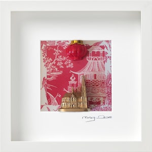 3D-Lustige Köln Geschenkidee | SCHMUNZELKISTEN-"Ming Dom" | Geburtstagsgeschenk Freunde Familie Handmade Kölsch Karneval Kunstobjekt Deko