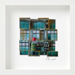 3D-Lustige Geschenkidee Köln | SCHMUNZELKISTEN-"Eauriginell" | Geburtstagsgeschenk Familie beste Freundin Liebe Handmade Deko Kunstobjekt