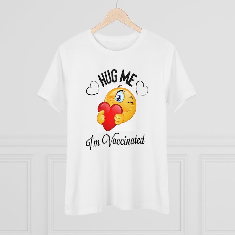Hug Me I/'m Vaccinated Tshirt essential worker Tee, Gift for health care worker