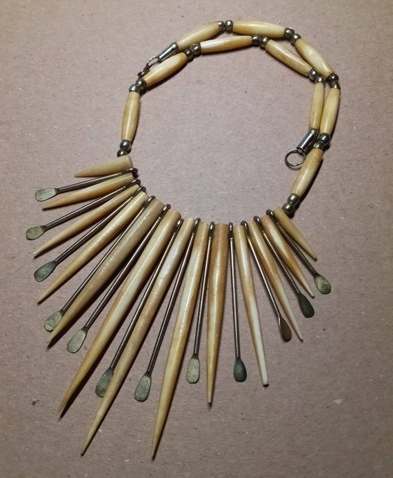 Viking Medieval Warrior Chief Necklace - Vintage … - image 6