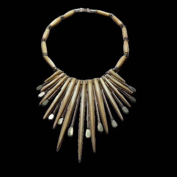 Viking Medieval Warrior Chief Necklace - Vintage … - image 1