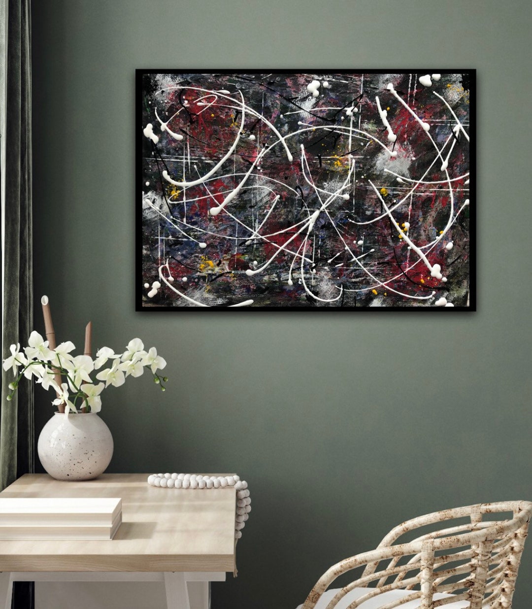 Beautiful Art for Your Home Contemporary Abstract Painting on - Etsy UK
