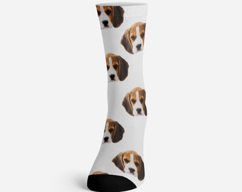 custom dog socks etsy