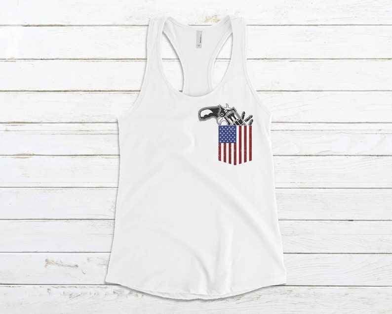 American themed tank tops