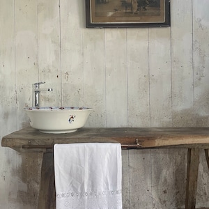 Garden of Eden. Large vintage vessel sink.