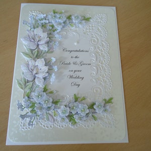 Wedding Day Card for Daughter, Son, Friends etc. Free Delivery to UK