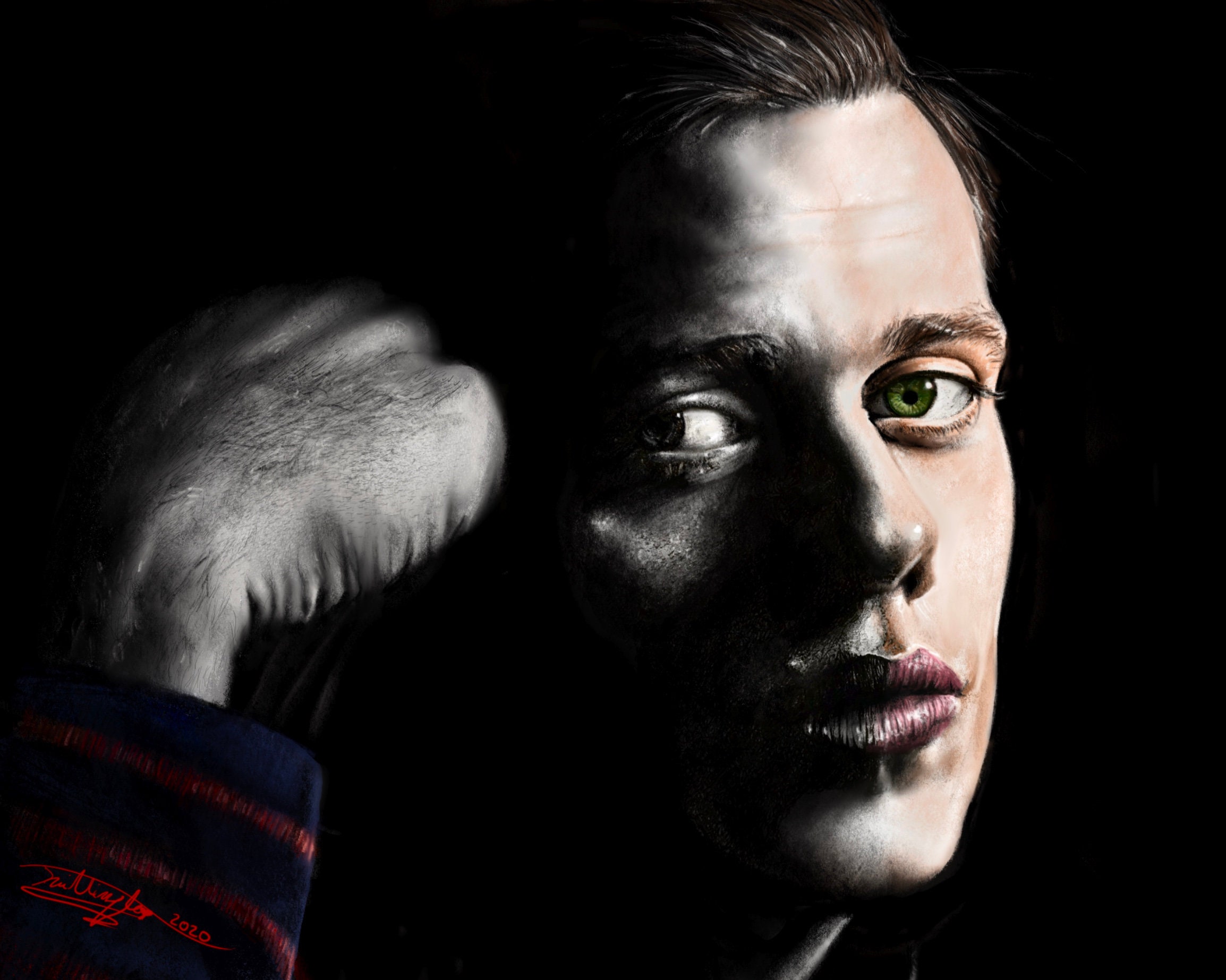 ビル・スカルスガルド直筆サイン入り Tシャツ