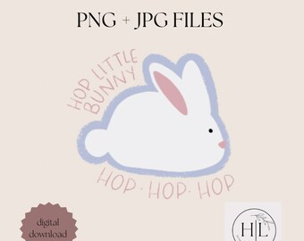 Hop Little Bunny png jpg, Ms Rachel digital download