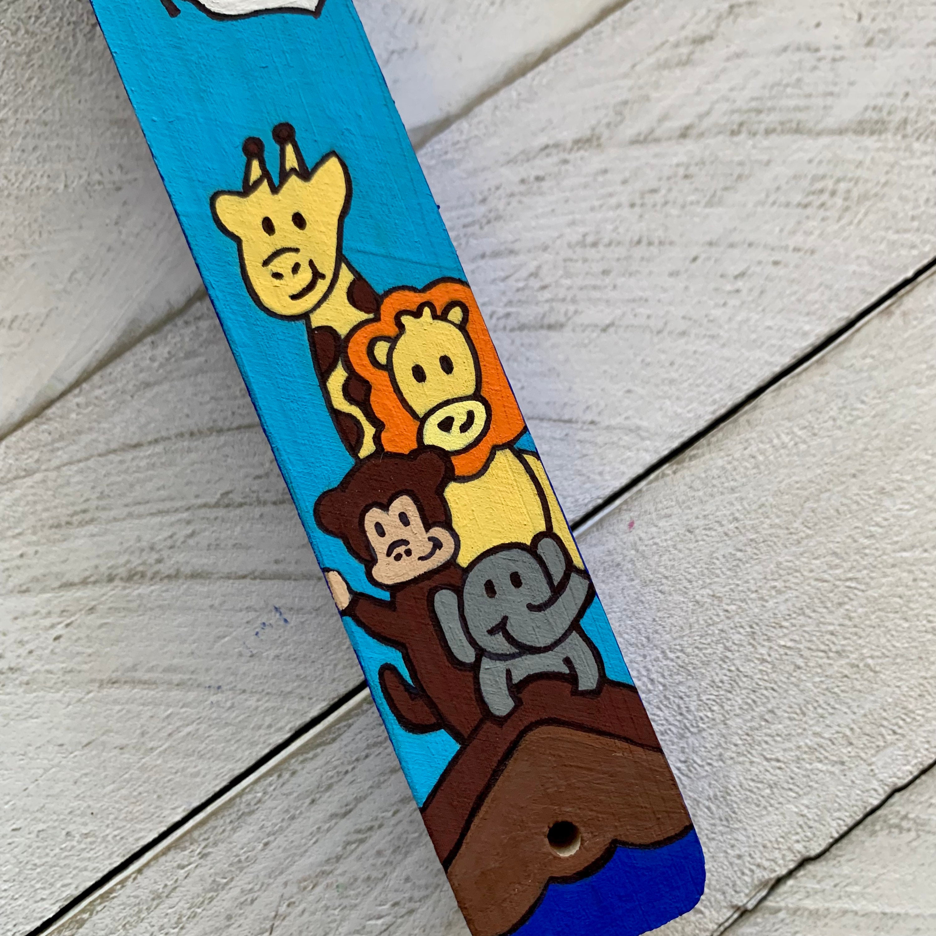 Noahs Ark Mezuzah Children's Mezuzah Kids Mezuzah Bris Etsy