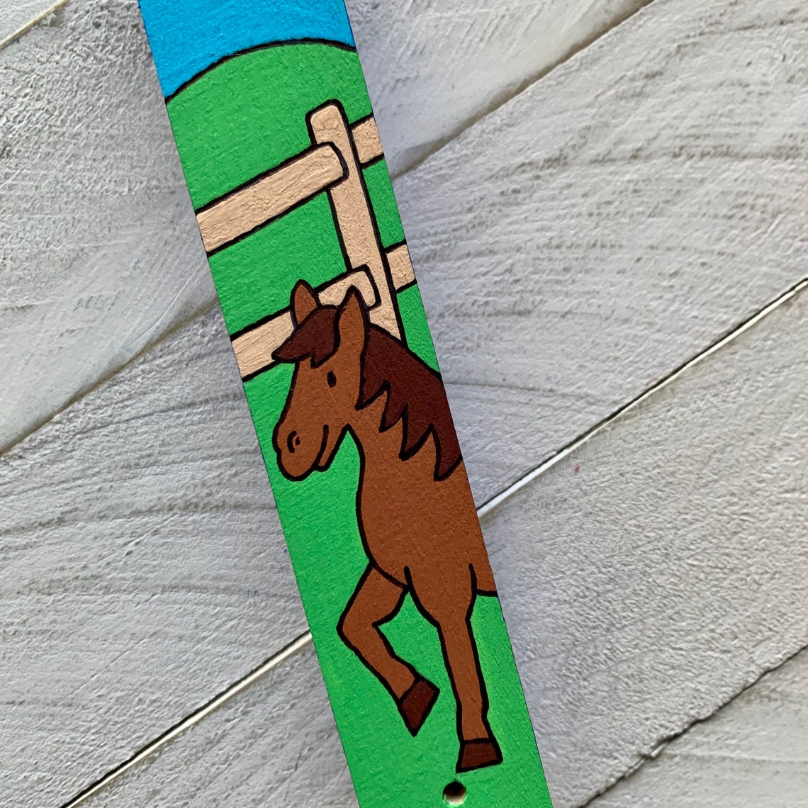 Horse Mezuzah Ranch Farm Children's Mezuzah Jewish Etsy