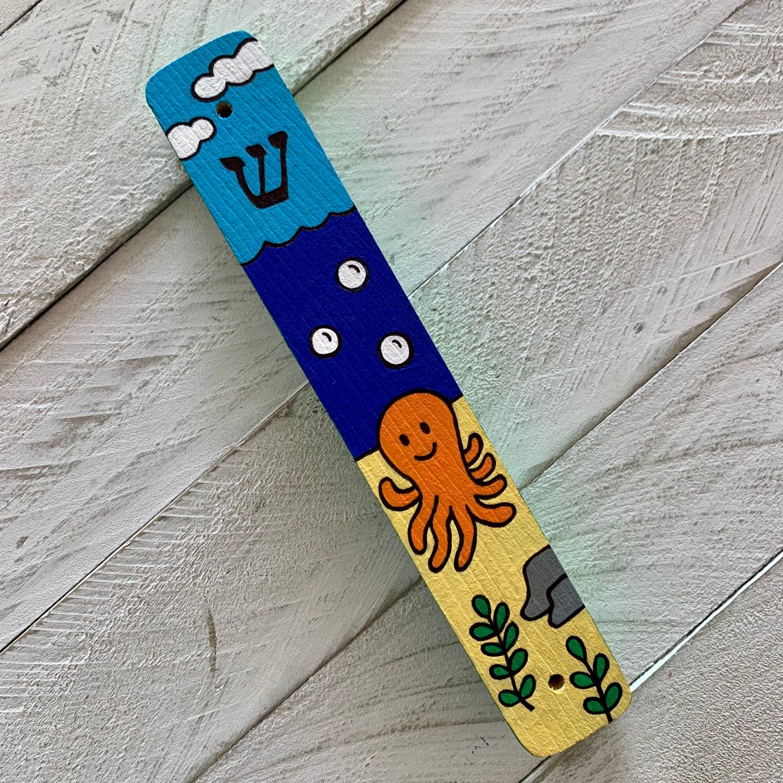 Cute Octopus Mezuzah Bris Gift Jewish Gift Childrens Etsy