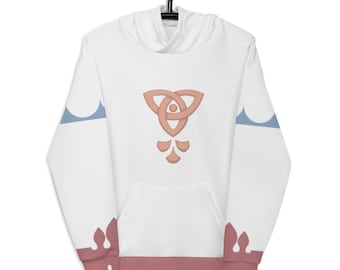 Sweat à capuche unisexe inspiré de Paimon de Genshin Impact