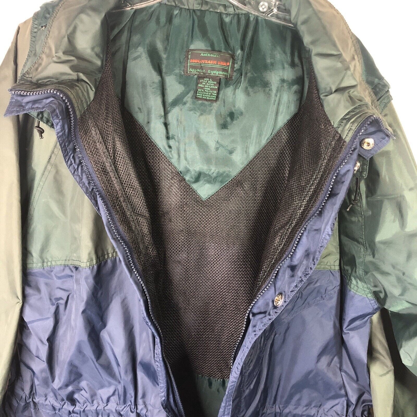 Hood Front Metal Zipper With Front Pocket Windbreaker