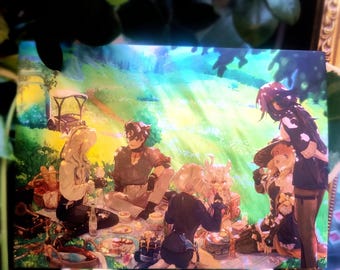 Iridescent Picnic Print (5x7)