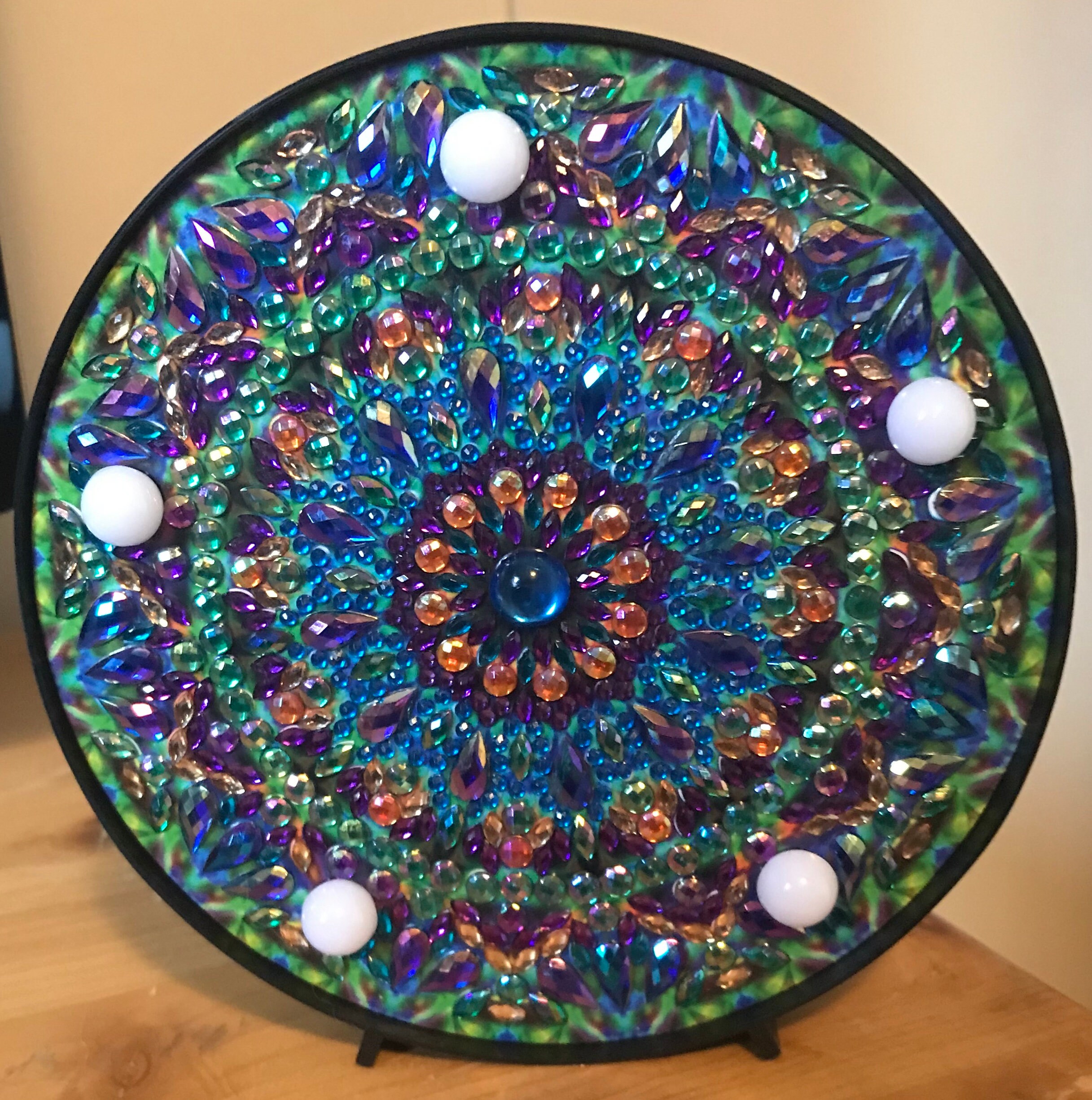 Décoration sur Pied avec Leds