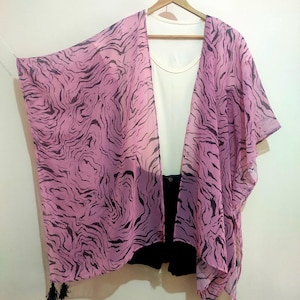 Boho Kimono Cardigan Oversized Jacket Boho Kimono Jacket Beach cover Up Kimono Dress  Shrug kimono Plus Size
