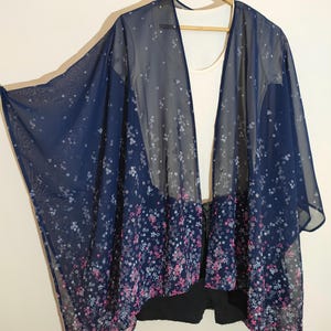 Boho Kimono Cardigan Oversized Jacket Boho Kimono Jacket Beach cover Up Kimono Dress  Shrug kimono Plus Size