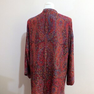 Boho Kimono Cardigan Plus Size Kimono Pashmina Paisley Kimono Coat ...