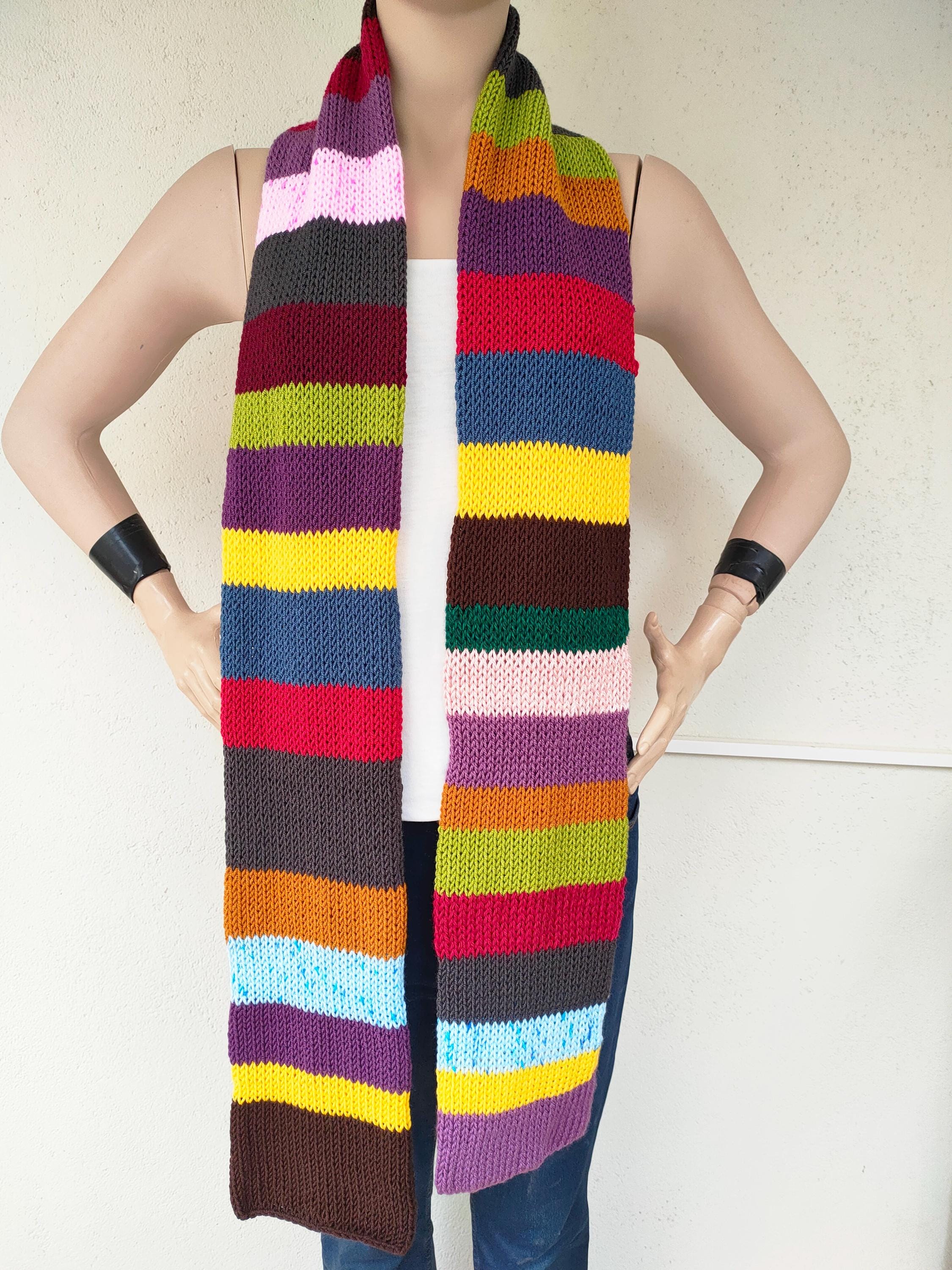 ストライプ柄マフラー 30×180 ストライプ柄マフラー 30×180 マフラー メンズ 無地 ストライプ