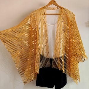gold cardigan for dress Gold Lurex Cardigan