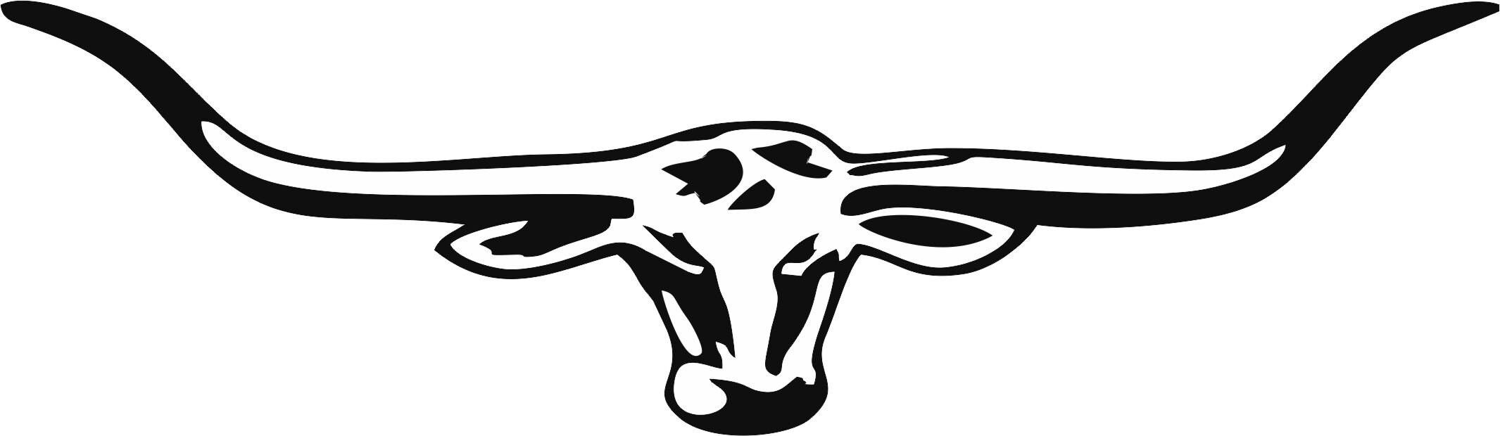 Longhorn Decal Sticker in Three Sizes for Car,trailer,4x4,toolbox,4wd,off Road,hilux,ranger,ford