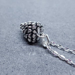 Collana Pigna in Argento, Placcata Argento o Argento Sterling, Gioielli Autunno Inverno