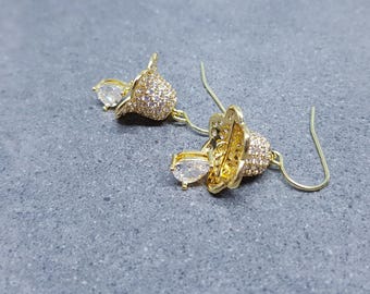 Sterling Silver Jingle Bell Earrings - Etsy