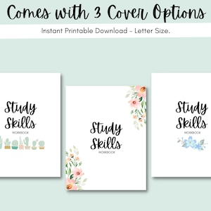Study Skills Workbook: Study Skills, Study Resource, Active Reading, In Class Skills, Memory Techniques, School Counselor, Academic Advisor image 5