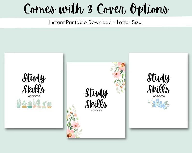 Study Skills Workbook: Study Skills, Study Resource, Active Reading, In Class Skills, Memory Techniques, School Counselor, Academic Advisor image 5