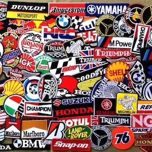 Groothandel Lot 20 Motorcle Biker Racing ATV geborduurde willekeurige opstrijkbare patch DIY