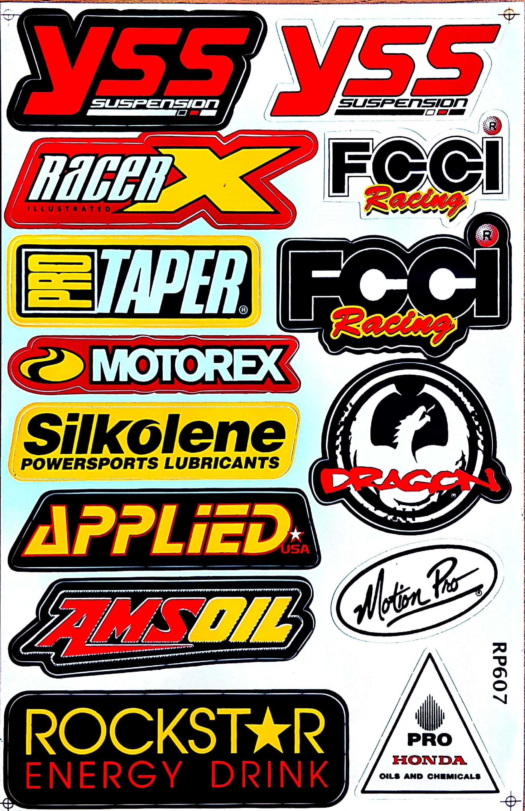 Sticker personnalisation motocross - TenStickers