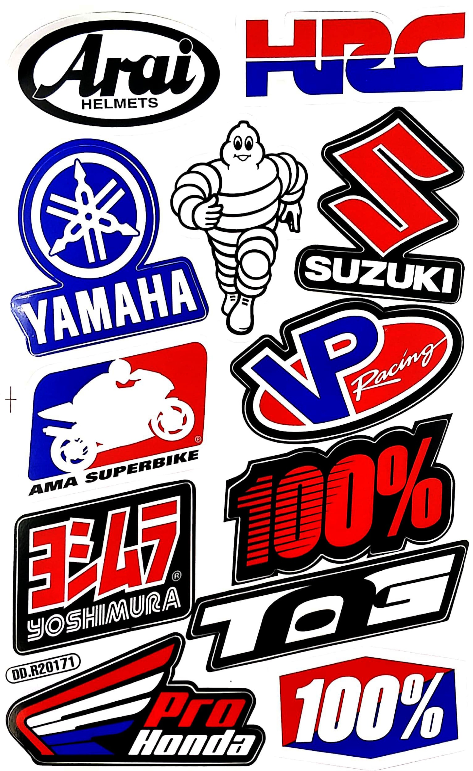 sticker-sheet-team-racing-motorcycle-decal-sticker-die-cut-etsy