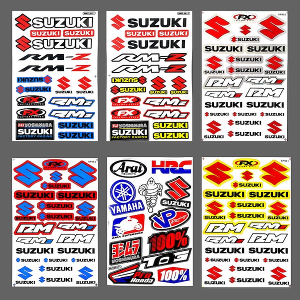 Atv Helmet Stickers Etsy