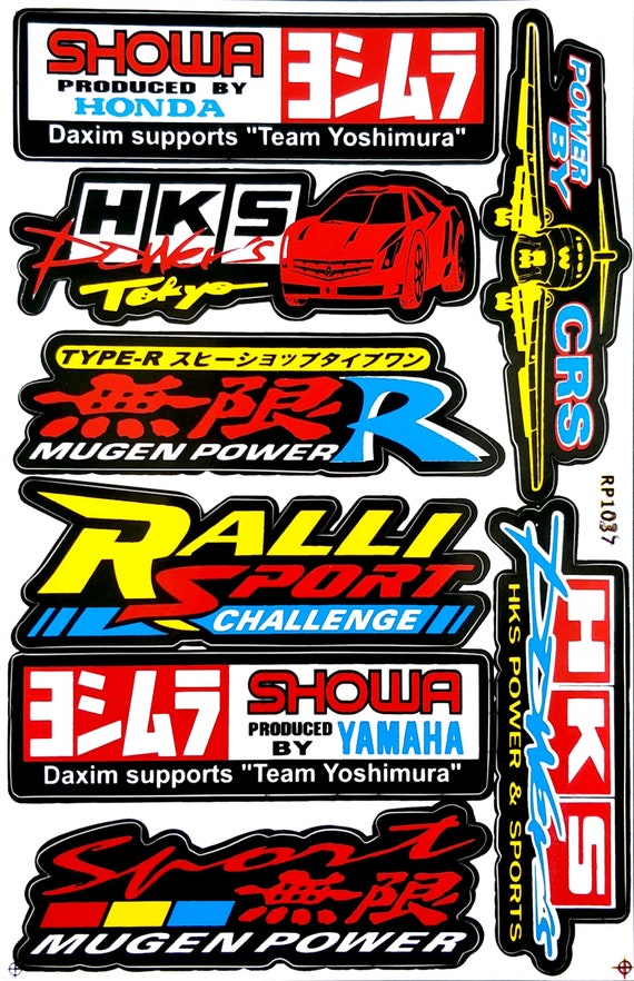 Adesivo Per Moto, 11x8 Cm, Sticker Tuning Gloss, Per Carrozzeria, Serbatoio, Finestre, JMS - Foto 5