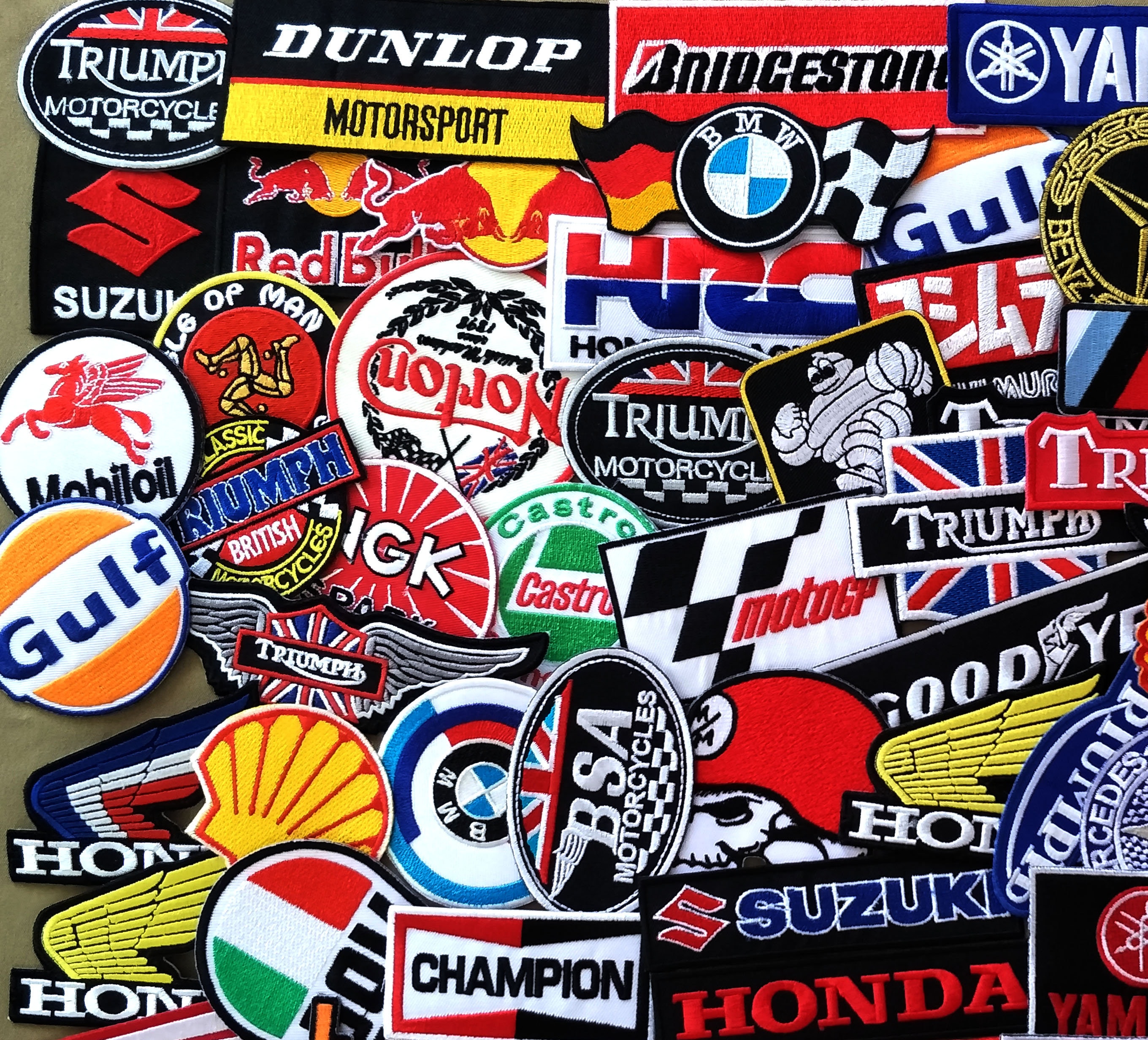 Patch Brodé Motard – Route Et Villes Du Canada – À Repasser Ou à Coudre – Idéal Pour Veste Ou Sac