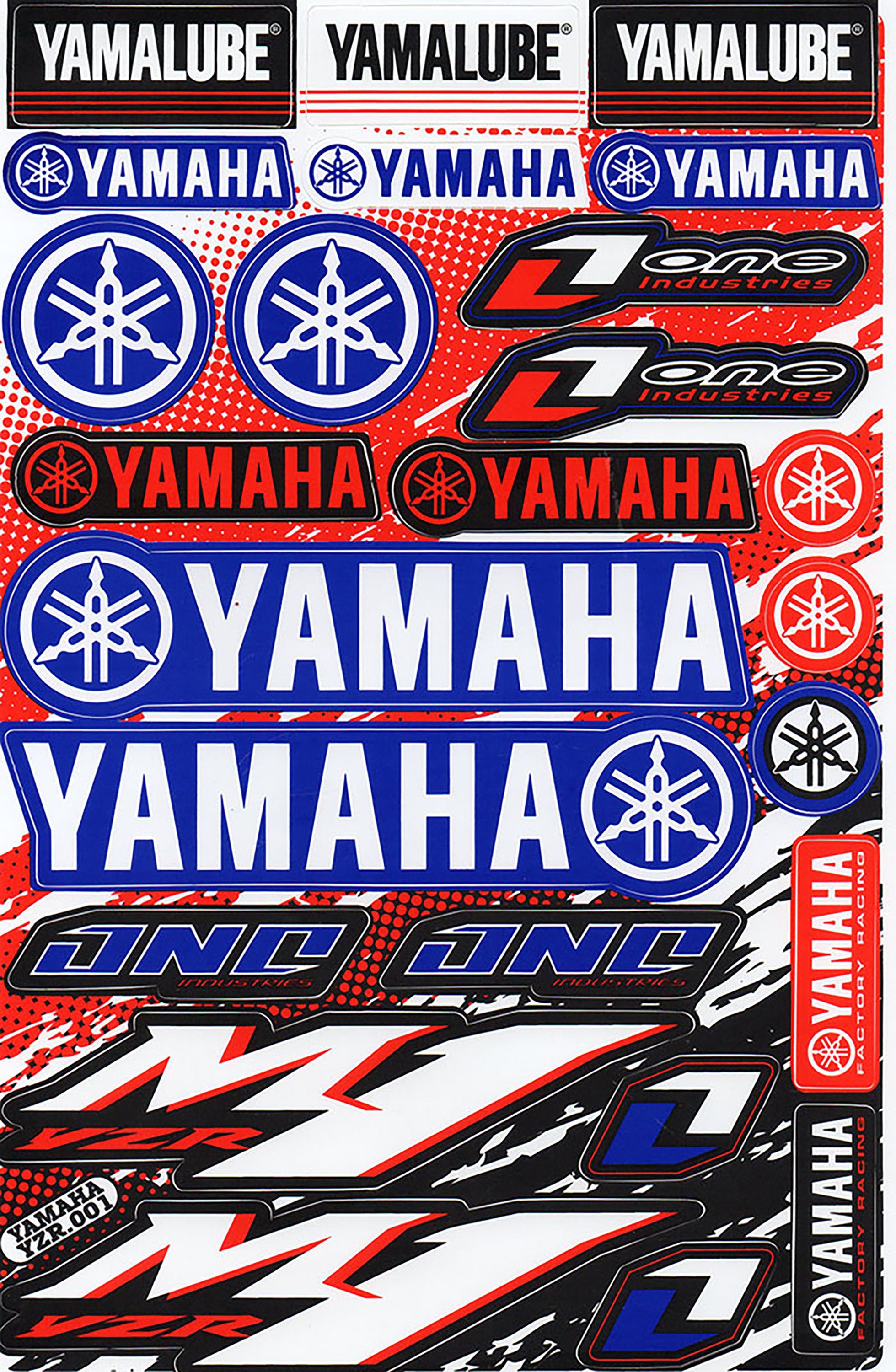 Sticker Sheet Decal Stickers Motorcycle Racing Graphics Tool Box Racing Car Decal Motorcycle