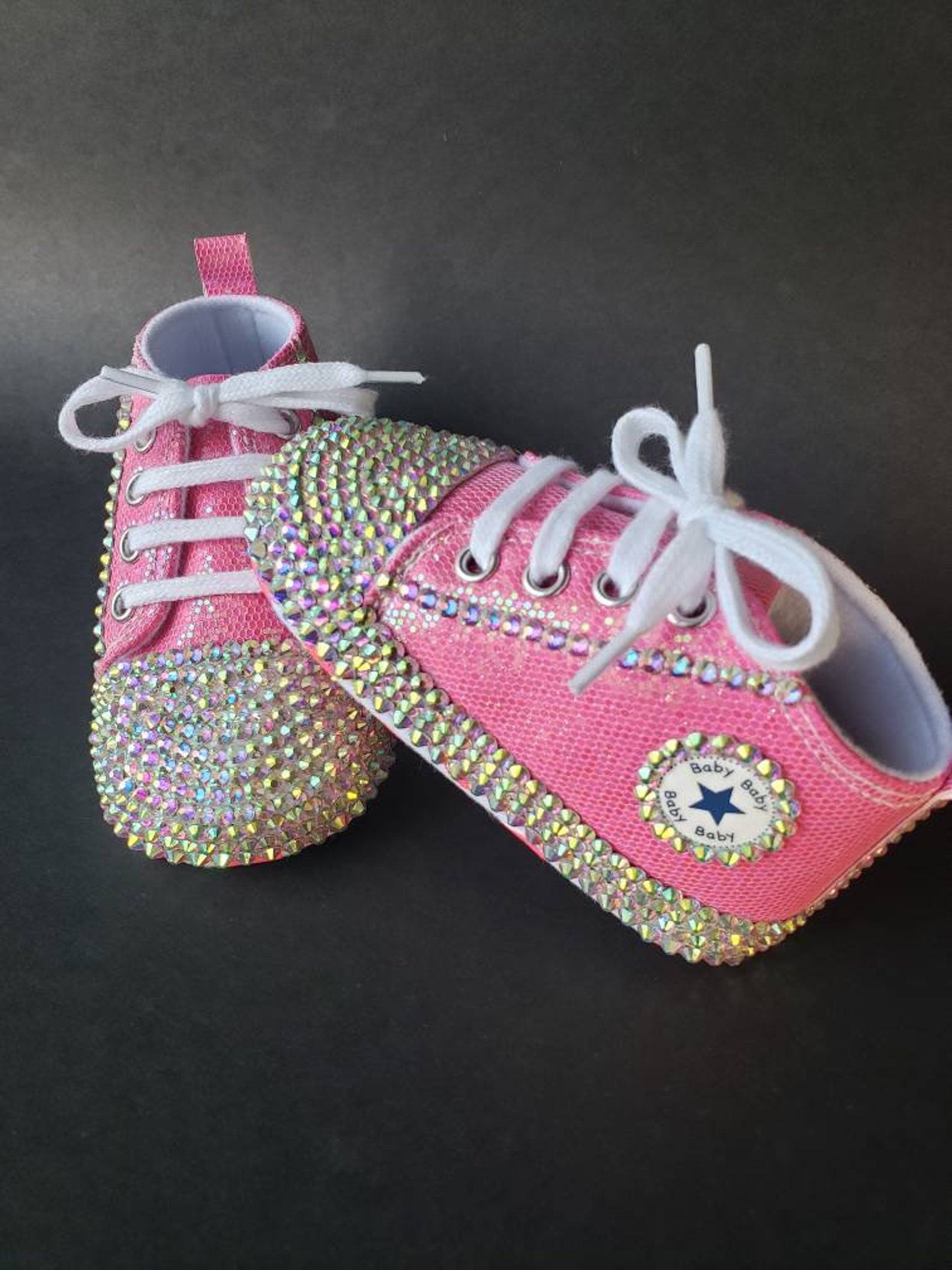 Bling baby shoes 12 to 18 months infant bling shoes baby Etsy