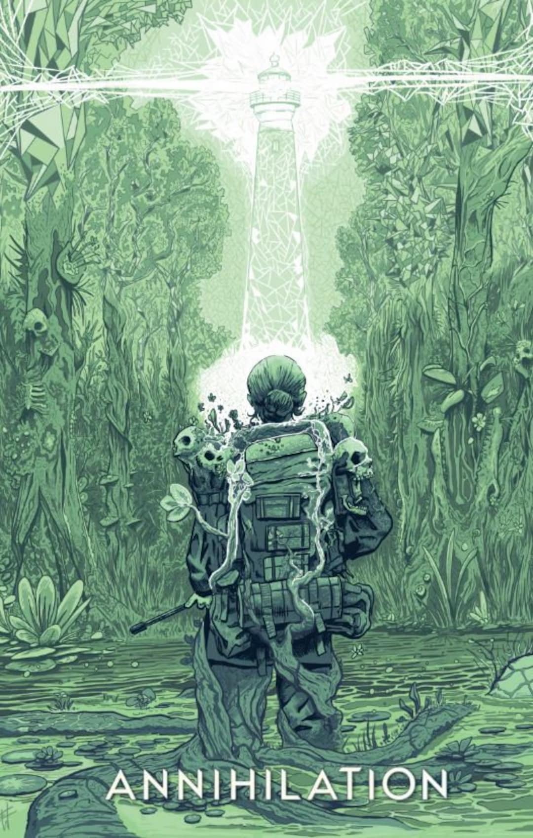 Annihilation Movie Poster 3d Printing Wall Hanging Gift Idea Living