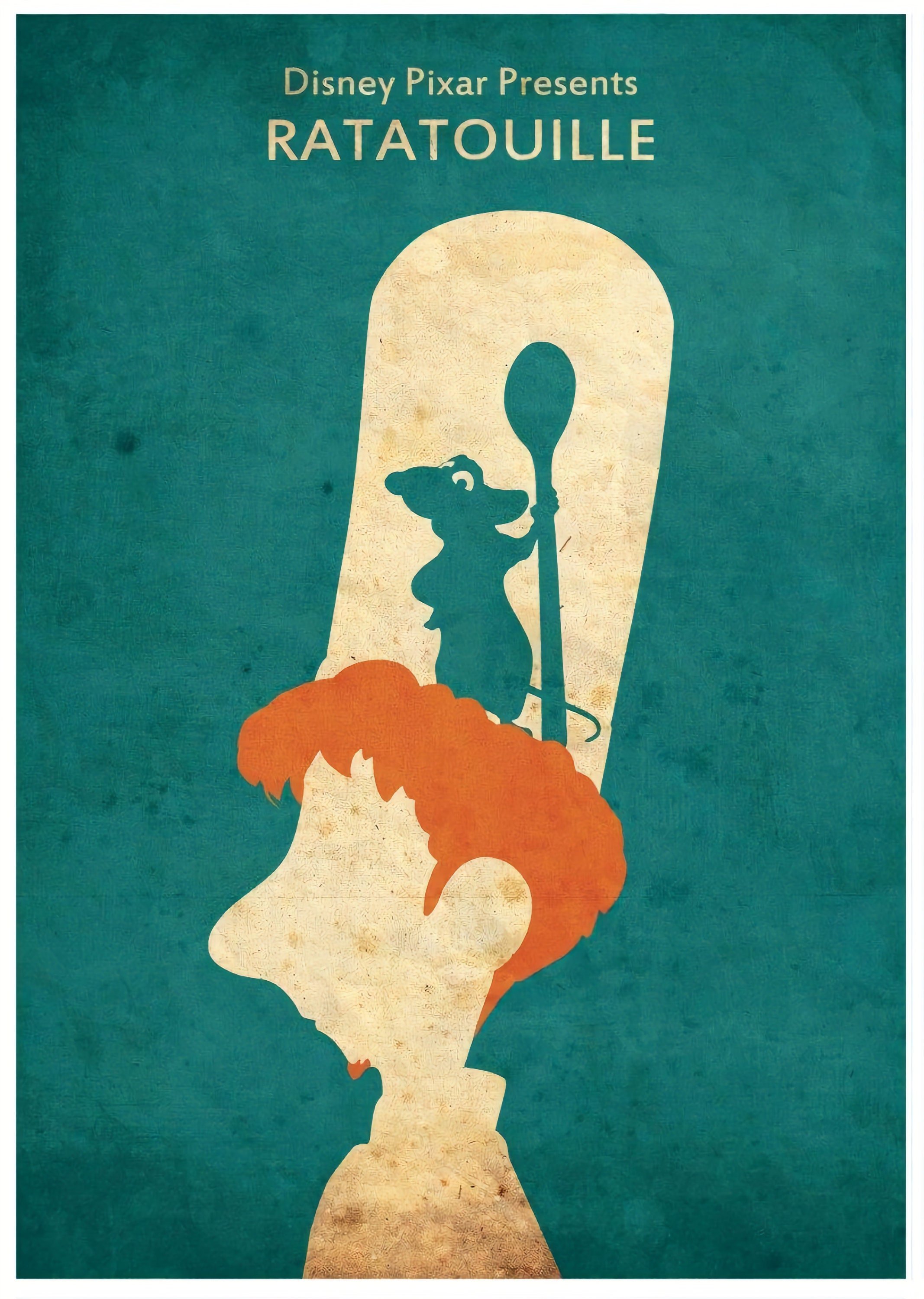 Ratatouille Minimalist Poster