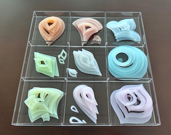 Mandala silicone shape/stencil/Template set