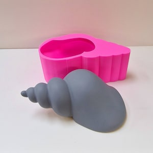 Large sea shell silicone mould , shell mold