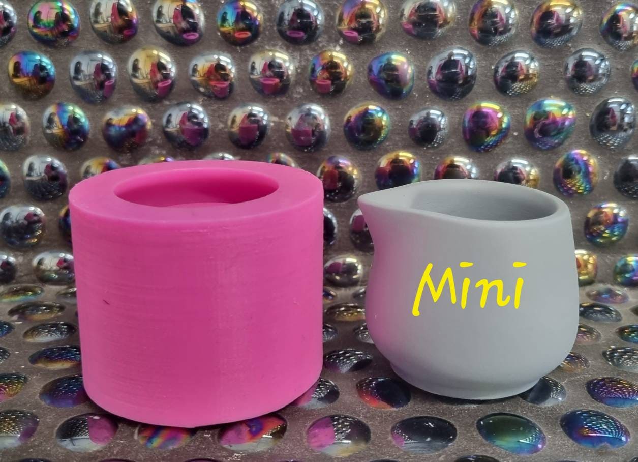 Mini Spouted Massage Candle Vessel Silicone Mould Etsy
