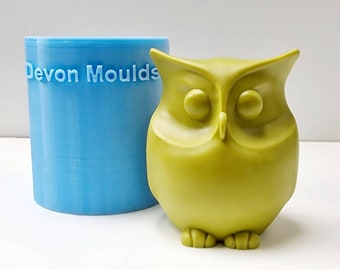 Small Chubby owl silicone mould